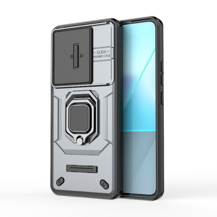 Deslizante Camshield TPU + PC Funda para teléfono a prueba de golpes con soporte, For Xiaomi Redmi 13 4G Global, For Xiaomi Redmi Turbo 3 5G, For Xiaomi Redmi A3 4G Global, For Xiaomi Redmi Note 13 Pro 4G Global, For Xiaomi Redmi Note 13 4G Global     ...