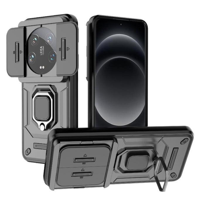 Deslizante Camshield TPU + PC Funda para teléfono a prueba de golpes con soporte, For Xiaomi Redmi 13 4G Global, For Xiaomi Redmi Turbo 3 5G, For Xiaomi Redmi A3 4G Global, For Xiaomi Redmi Note 13 Pro 4G Global, For Xiaomi Redmi Note 13 4G Global     ...