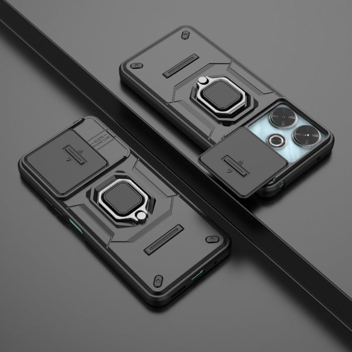 Deslizante Camshield TPU + PC Funda para teléfono a prueba de golpes con soporte, For Xiaomi Redmi 13 4G Global, For Xiaomi Redmi Turbo 3 5G, For Xiaomi Redmi A3 4G Global, For Xiaomi Redmi Note 13 Pro 4G Global, For Xiaomi Redmi Note 13 4G Global     ...