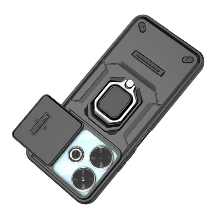 Deslizante Camshield TPU + PC Funda para teléfono a prueba de golpes con soporte, For Xiaomi Redmi 13 4G Global, For Xiaomi Redmi Turbo 3 5G, For Xiaomi Redmi A3 4G Global, For Xiaomi Redmi Note 13 Pro 4G Global, For Xiaomi Redmi Note 13 4G Global     ...