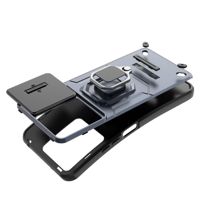 Deslizante Camshield TPU + PC Funda para teléfono a prueba de golpes con soporte, For Xiaomi Redmi 13 4G Global, For Xiaomi Redmi Turbo 3 5G, For Xiaomi Redmi A3 4G Global, For Xiaomi Redmi Note 13 Pro 4G Global, For Xiaomi Redmi Note 13 4G Global     ...