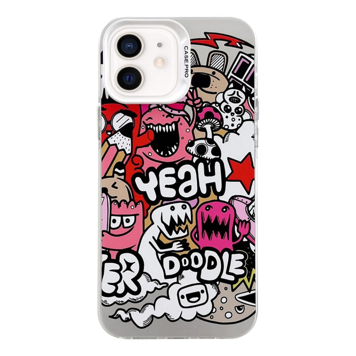 Estuche protector de teléfono para PC de la serie plateada galvanizada, For iPhone 12 Pro Max, For iPhone 12 Pro, For iPhone 11