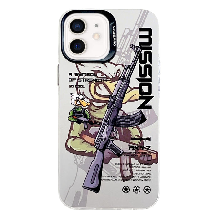 Estuche protector de teléfono para PC de la serie plateada galvanizada, For iPhone 12 Pro Max, For iPhone 12 Pro, For iPhone 11