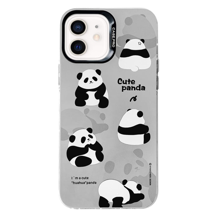 Estuche protector de teléfono para PC de la serie plateada galvanizada, For iPhone 12 Pro Max, For iPhone 12 Pro, For iPhone 11