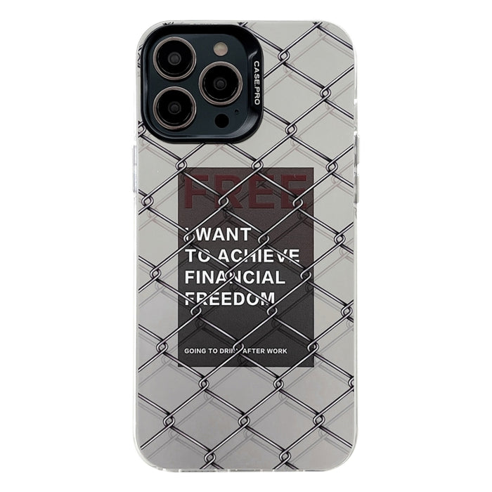 Estuche protector de teléfono para PC de la serie plateada galvanizada, For iPhone 14 Pro Max, For iPhone 13 Pro Max, For iPhone 13 Pro, For iPhone 13, For iPhone 12