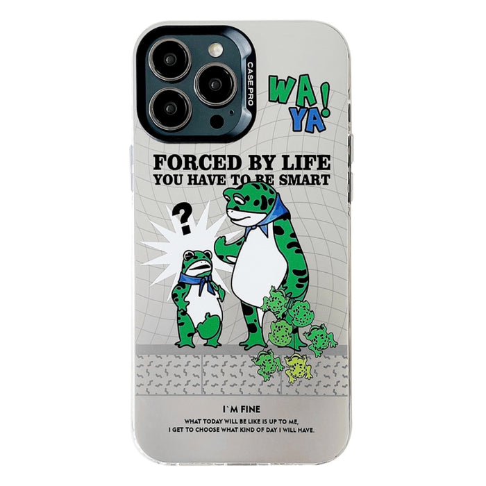 Estuche protector de teléfono para PC de la serie plateada galvanizada, For iPhone 14 Pro Max, For iPhone 13 Pro Max, For iPhone 13 Pro, For iPhone 13, For iPhone 12