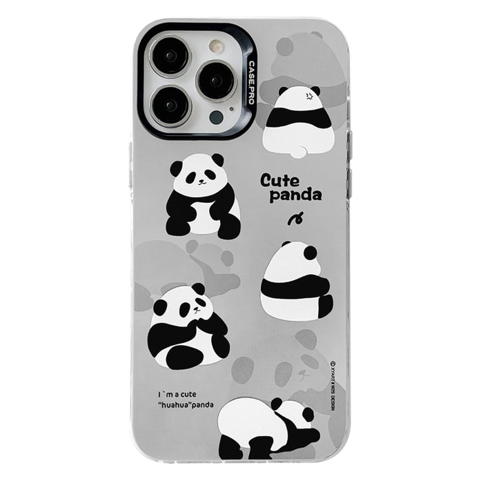 Estuche protector de teléfono para PC de la serie plateada galvanizada, For iPhone 16 Pro Max, For iPhone 16 Pro, For iPhone 16 Plus, For iPhone 16, For iPhone 15 Pro Max