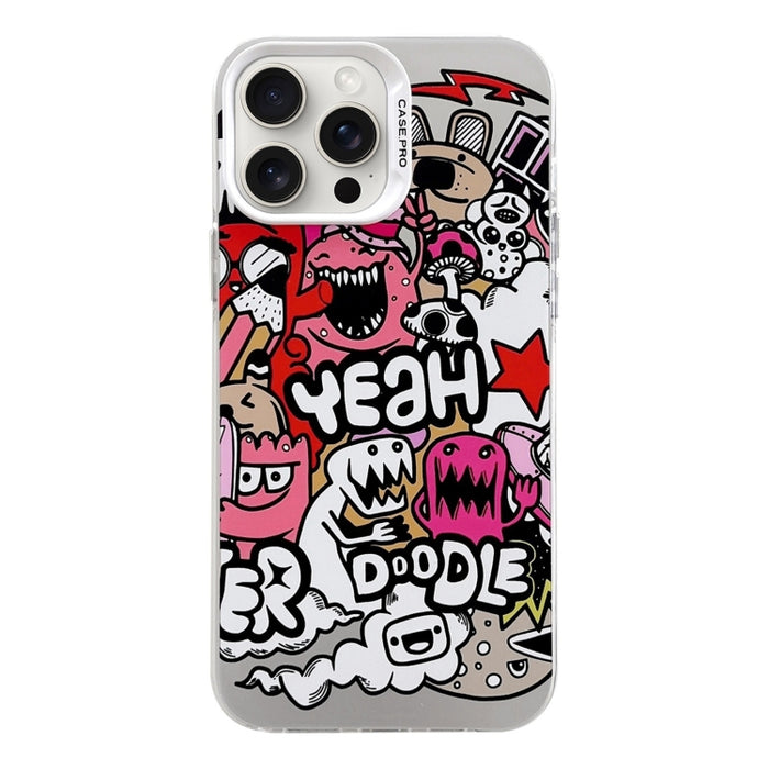 Estuche protector de teléfono para PC de la serie plateada galvanizada, For iPhone 16 Pro Max, For iPhone 16 Pro, For iPhone 16 Plus, For iPhone 16, For iPhone 15 Pro Max