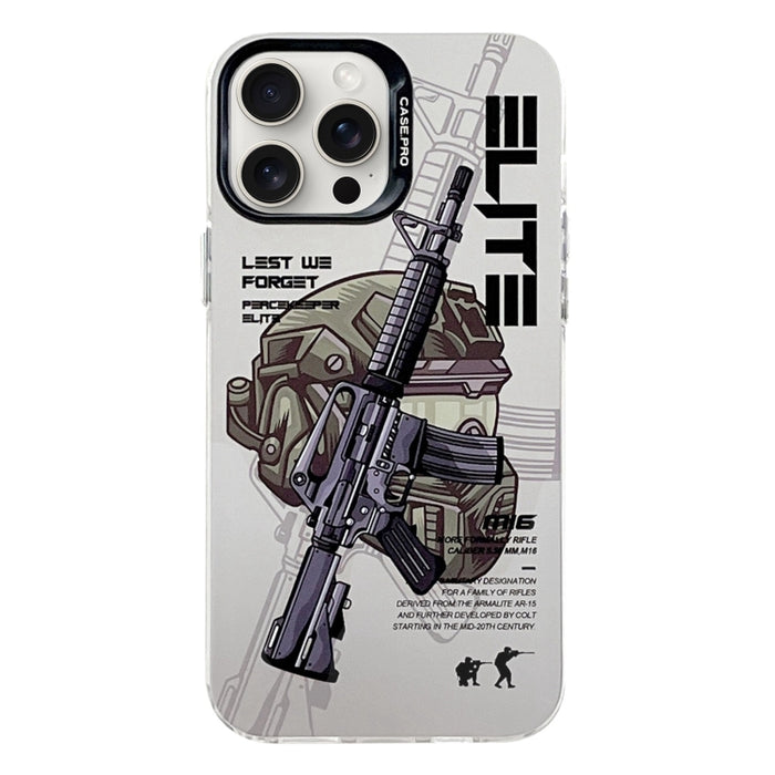 Estuche protector de teléfono para PC de la serie plateada galvanizada, For iPhone 16 Pro Max, For iPhone 16 Pro, For iPhone 16 Plus, For iPhone 16, For iPhone 15 Pro Max