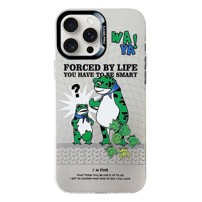 Estuche protector de teléfono para PC de la serie plateada galvanizada, For iPhone 16 Pro Max, For iPhone 16 Pro, For iPhone 16 Plus, For iPhone 16, For iPhone 15 Pro Max