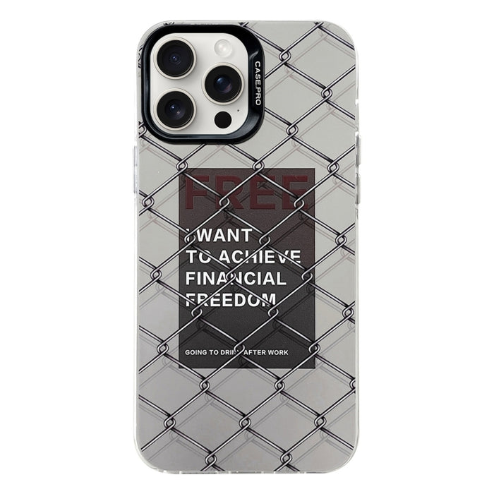Estuche protector de teléfono para PC de la serie plateada galvanizada, For iPhone 16 Pro Max, For iPhone 16 Pro, For iPhone 16 Plus, For iPhone 16, For iPhone 15 Pro Max