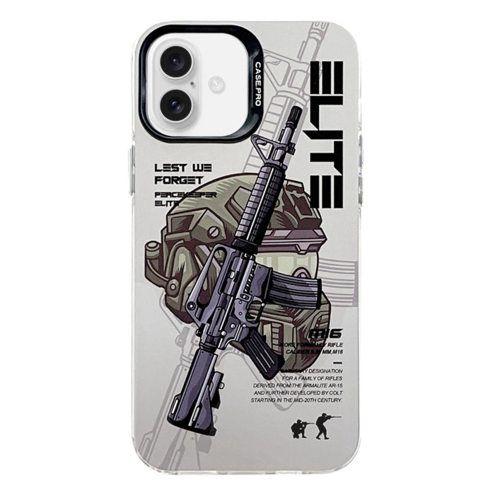 Estuche protector de teléfono para PC de la serie plateada galvanizada, For iPhone 16 Pro Max, For iPhone 16 Pro, For iPhone 16 Plus, For iPhone 16, For iPhone 15 Pro Max
