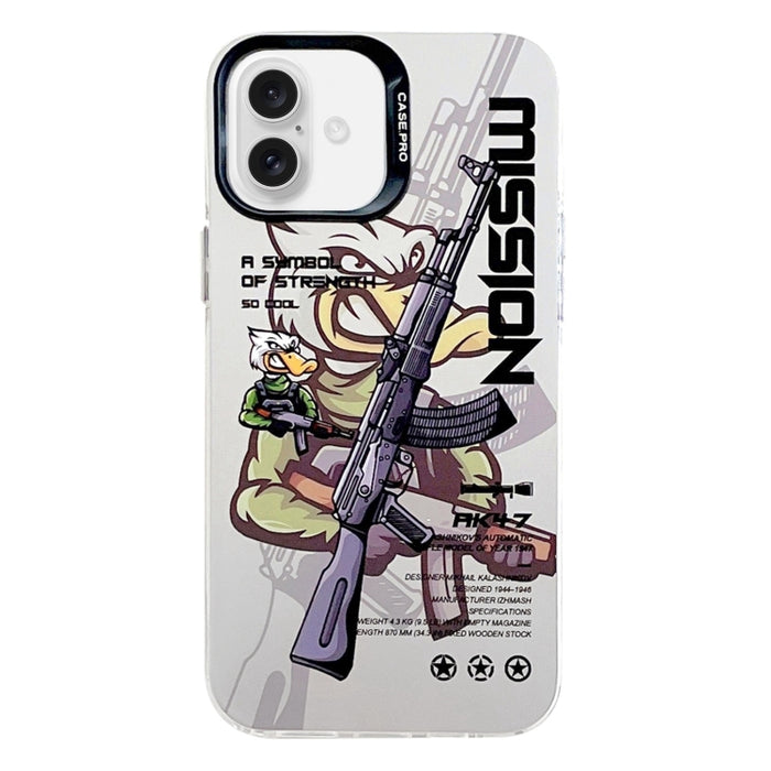 Estuche protector de teléfono para PC de la serie plateada galvanizada, For iPhone 16 Pro Max, For iPhone 16 Pro, For iPhone 16 Plus, For iPhone 16, For iPhone 15 Pro Max
