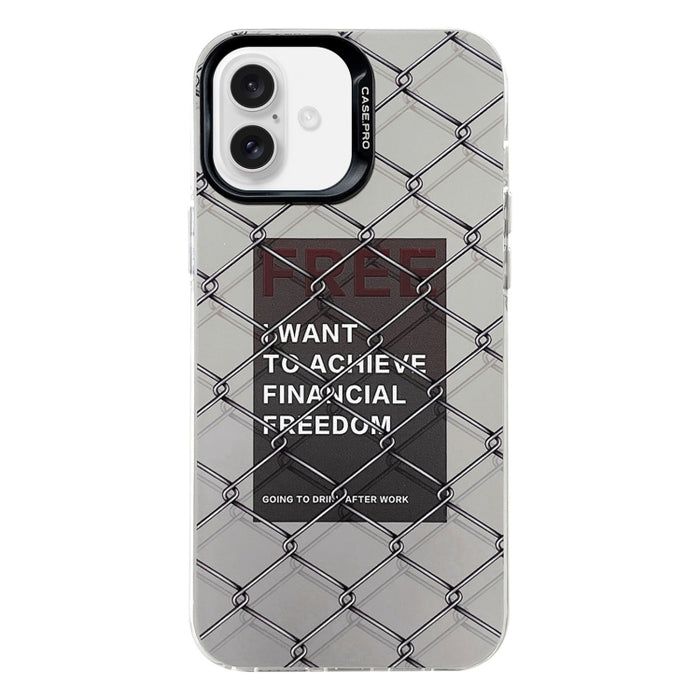 Estuche protector de teléfono para PC de la serie plateada galvanizada, For iPhone 16 Pro Max, For iPhone 16 Pro, For iPhone 16 Plus, For iPhone 16, For iPhone 15 Pro Max