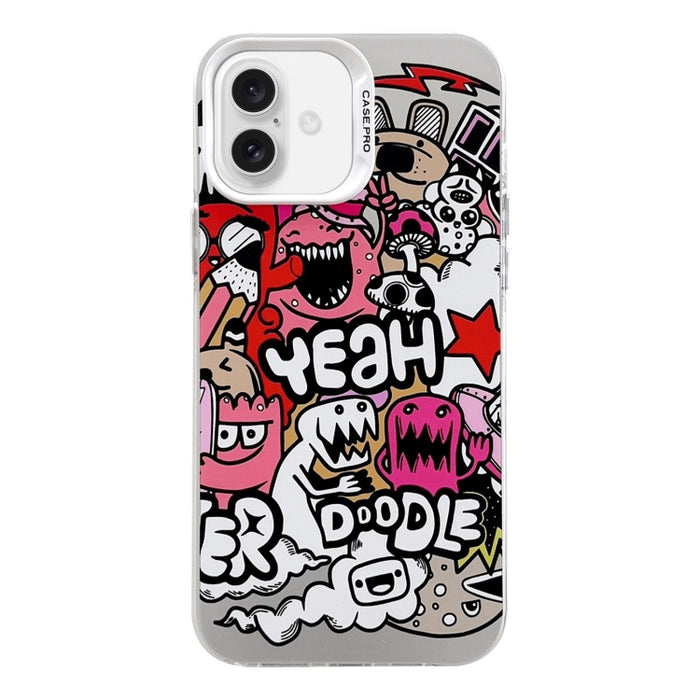 Estuche protector de teléfono para PC de la serie plateada galvanizada, For iPhone 16 Pro Max, For iPhone 16 Pro, For iPhone 16 Plus, For iPhone 16, For iPhone 15 Pro Max