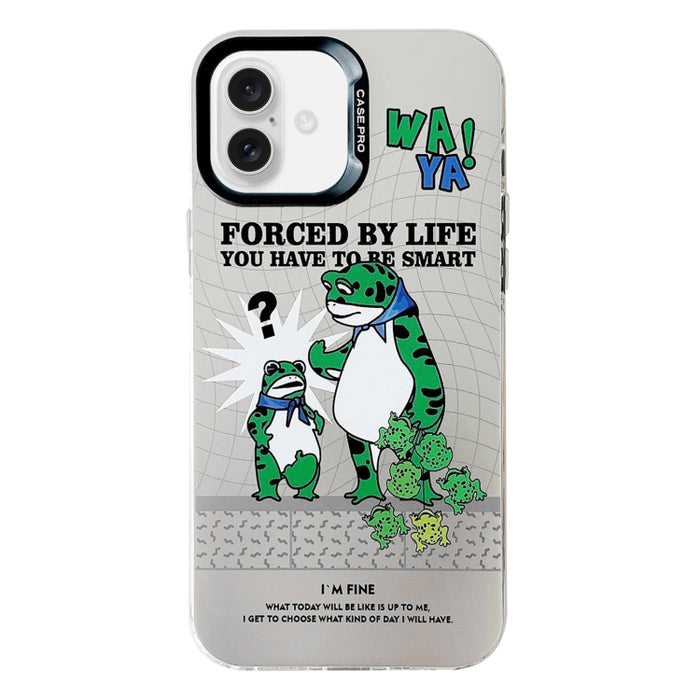 Estuche protector de teléfono para PC de la serie plateada galvanizada, For iPhone 16 Pro Max, For iPhone 16 Pro, For iPhone 16 Plus, For iPhone 16, For iPhone 15 Pro Max