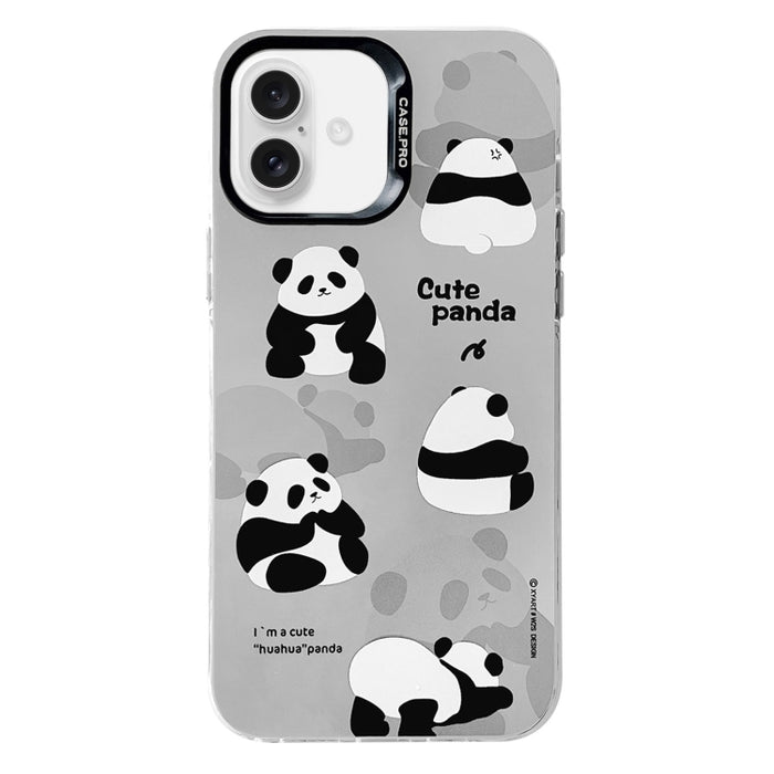 Estuche protector de teléfono para PC de la serie plateada galvanizada, For iPhone 16 Pro Max, For iPhone 16 Pro, For iPhone 16 Plus, For iPhone 16, For iPhone 15 Pro Max