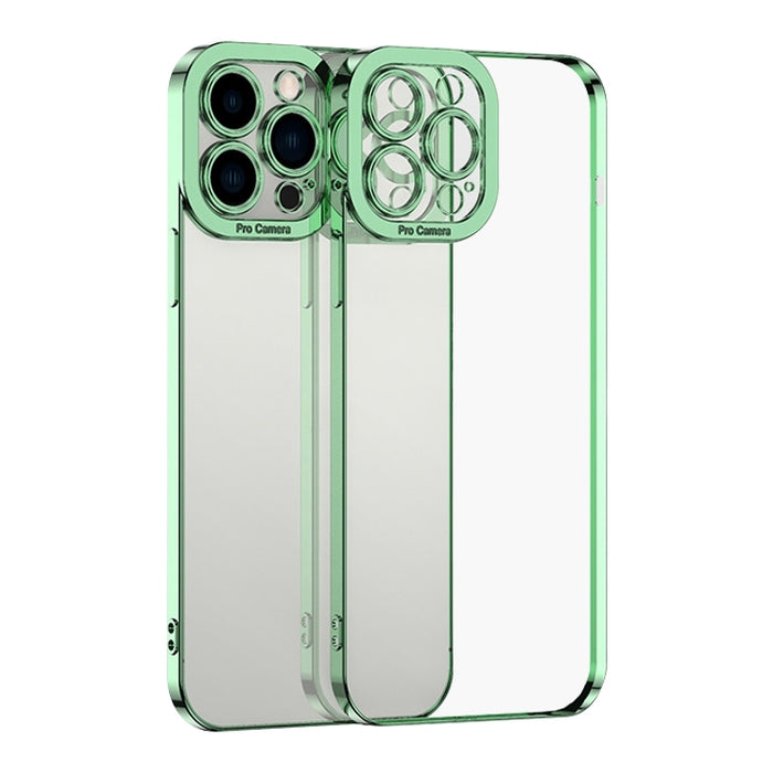 Caja del teléfono de TPU de galvanoplastia, For iPhone 15 Pro Max, For iPhone 15 Pro, For iPhone 15 Plus, For iPhone 15