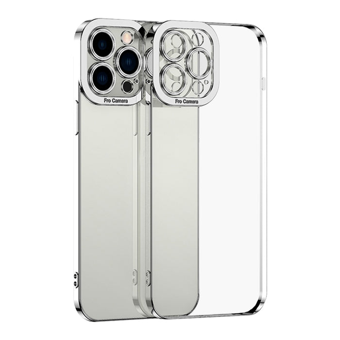 Caja del teléfono de TPU de galvanoplastia, For iPhone 15 Pro Max, For iPhone 15 Pro, For iPhone 15 Plus, For iPhone 15