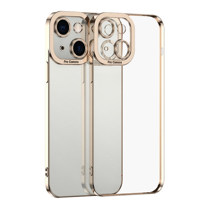 Caja del teléfono de TPU de galvanoplastia, For iPhone 15 Pro Max, For iPhone 15 Pro, For iPhone 15 Plus, For iPhone 15