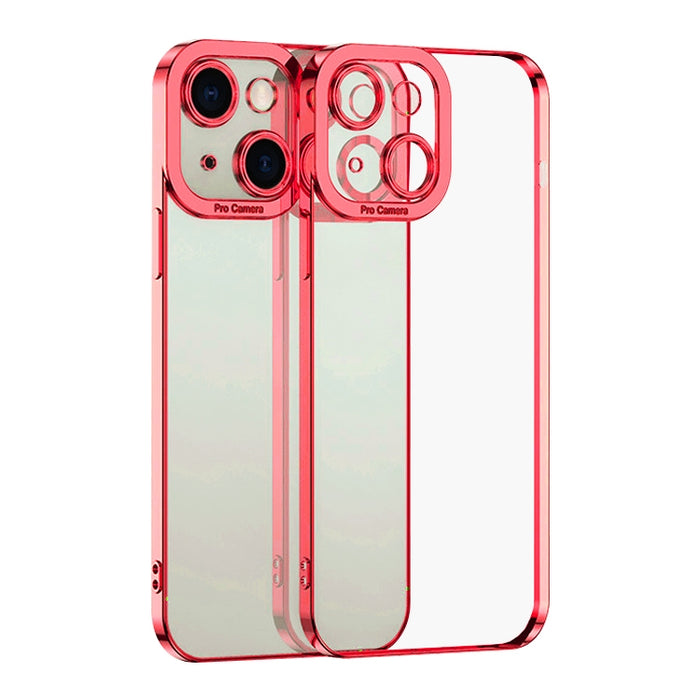 Caja del teléfono de TPU de galvanoplastia, For iPhone 15 Pro Max, For iPhone 15 Pro, For iPhone 15 Plus, For iPhone 15