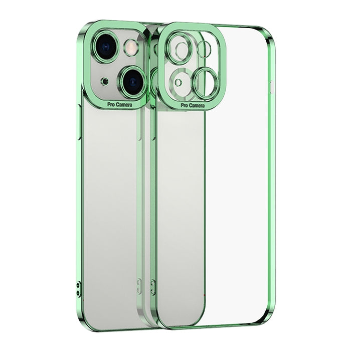 Caja del teléfono de TPU de galvanoplastia, For iPhone 15 Pro Max, For iPhone 15 Pro, For iPhone 15 Plus, For iPhone 15
