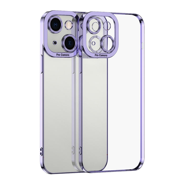 Caja del teléfono de TPU de galvanoplastia, For iPhone 15 Pro Max, For iPhone 15 Pro, For iPhone 15 Plus, For iPhone 15