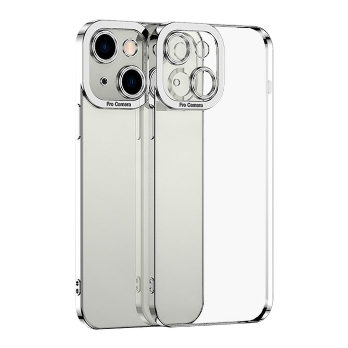 Caja del teléfono de TPU de galvanoplastia, For iPhone 15 Pro Max, For iPhone 15 Pro, For iPhone 15 Plus, For iPhone 15