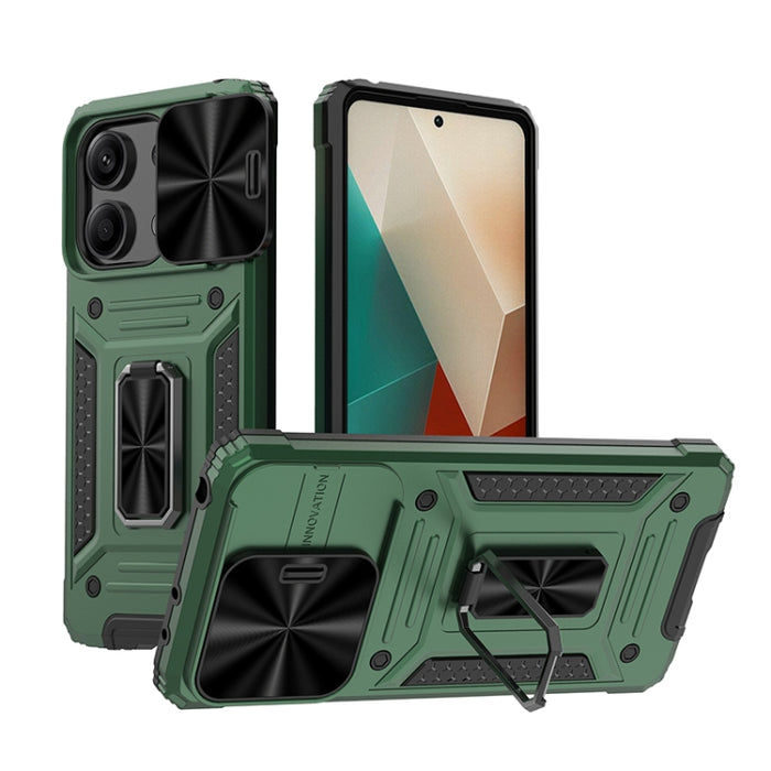Camshield Robot TPU Hybrid PC Caja del teléfono, For Xiaomi Redmi K70E 5G, For Xiaomi Redmi Note 13 5G, For Xiaomi Redmi Note 13 Pro 5G, For Xiaomi Redmi K60 Ultra, For Redmi Note 12 4G / 5G Global, For Redmi Note 12 Pro Global                         ...
