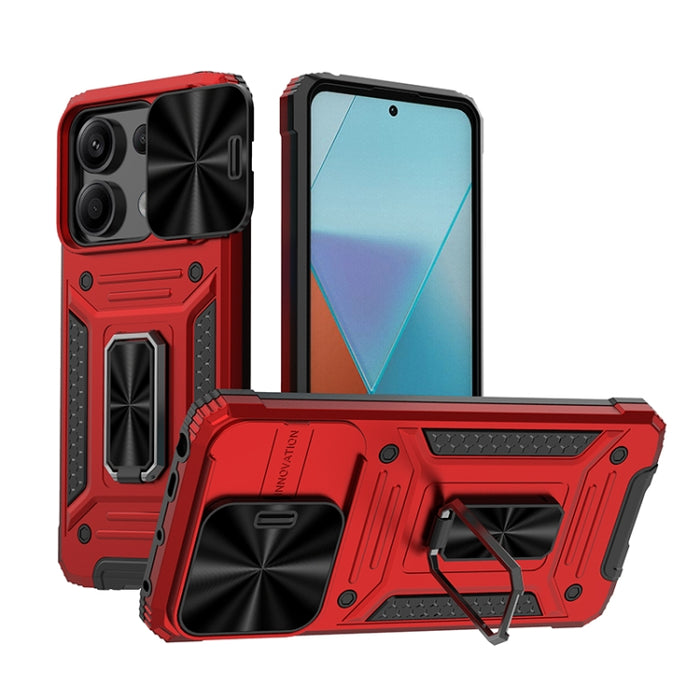 Camshield Robot TPU Hybrid PC Caja del teléfono, For Xiaomi Redmi K70E 5G, For Xiaomi Redmi Note 13 5G, For Xiaomi Redmi Note 13 Pro 5G, For Xiaomi Redmi K60 Ultra, For Redmi Note 12 4G / 5G Global, For Redmi Note 12 Pro Global                         ...