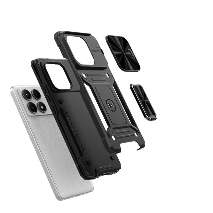 Camshield Robot TPU Hybrid PC Caja del teléfono, For Xiaomi Redmi K70E 5G, For Xiaomi Redmi Note 13 5G, For Xiaomi Redmi Note 13 Pro 5G, For Xiaomi Redmi K60 Ultra, For Redmi Note 12 4G / 5G Global, For Redmi Note 12 Pro Global                         ...
