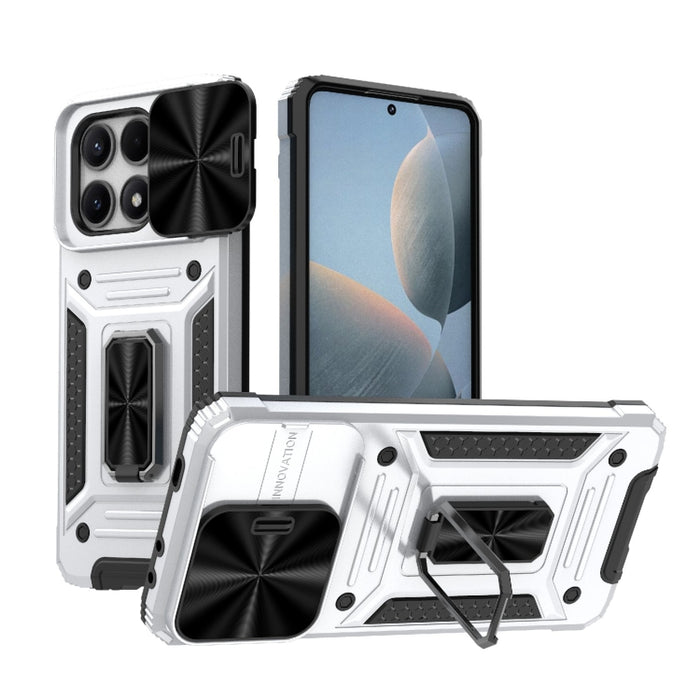Camshield Robot TPU Hybrid PC Caja del teléfono, For Xiaomi Redmi K70E 5G, For Xiaomi Redmi Note 13 5G, For Xiaomi Redmi Note 13 Pro 5G, For Xiaomi Redmi K60 Ultra, For Redmi Note 12 4G / 5G Global, For Redmi Note 12 Pro Global                         ...