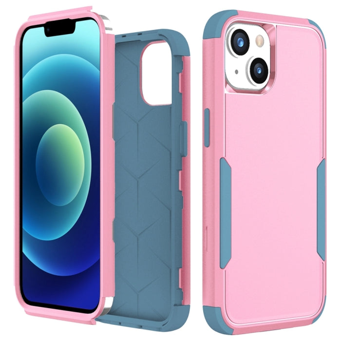 Funda para teléfono TPU + PC a prueba de golpes para viajeros, For iPhone 15 Plus, For iPhone 15
