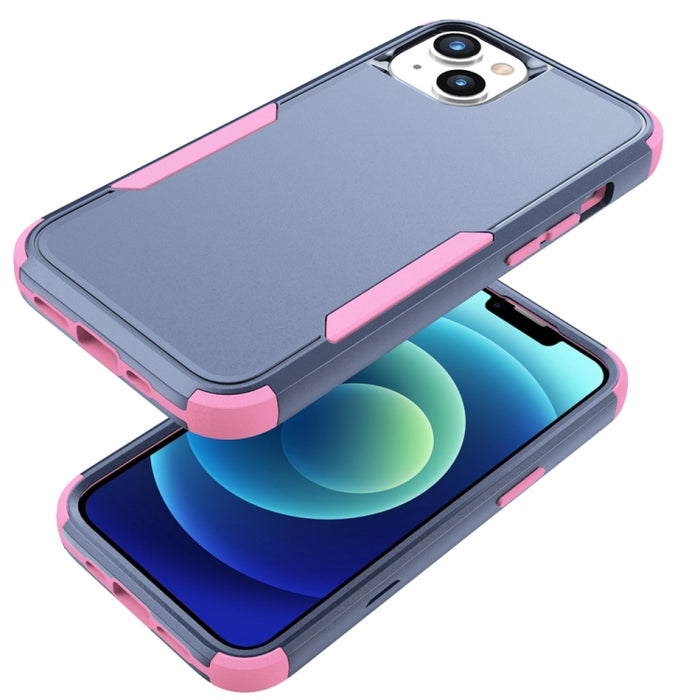 Funda para teléfono TPU + PC a prueba de golpes para viajeros, For iPhone 15 Plus, For iPhone 15