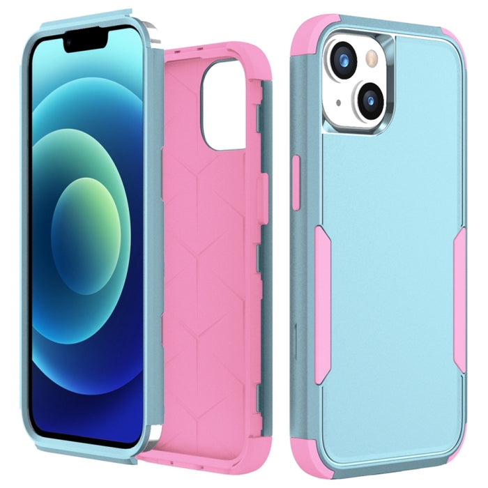 Funda para teléfono TPU + PC a prueba de golpes para viajeros, For iPhone 15 Plus, For iPhone 15
