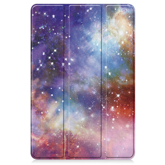 Estuche para tableta de cuero inteligente con soporte de 3 pliegues pintado Custer, For Xiaomi Redmi Pad SE