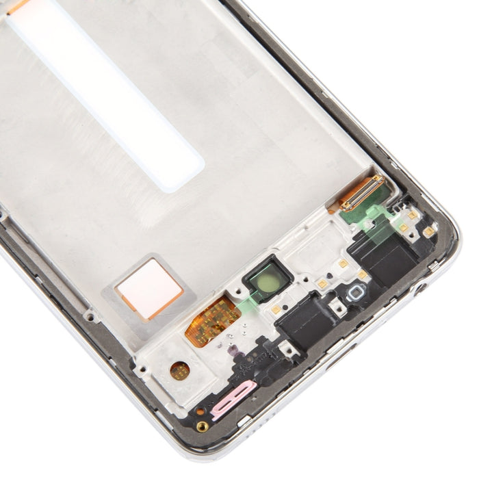 Ensamblaje completo del digitalizador de pantalla TFT LCD con marco, no compatible con la identificación de huellas dactilares