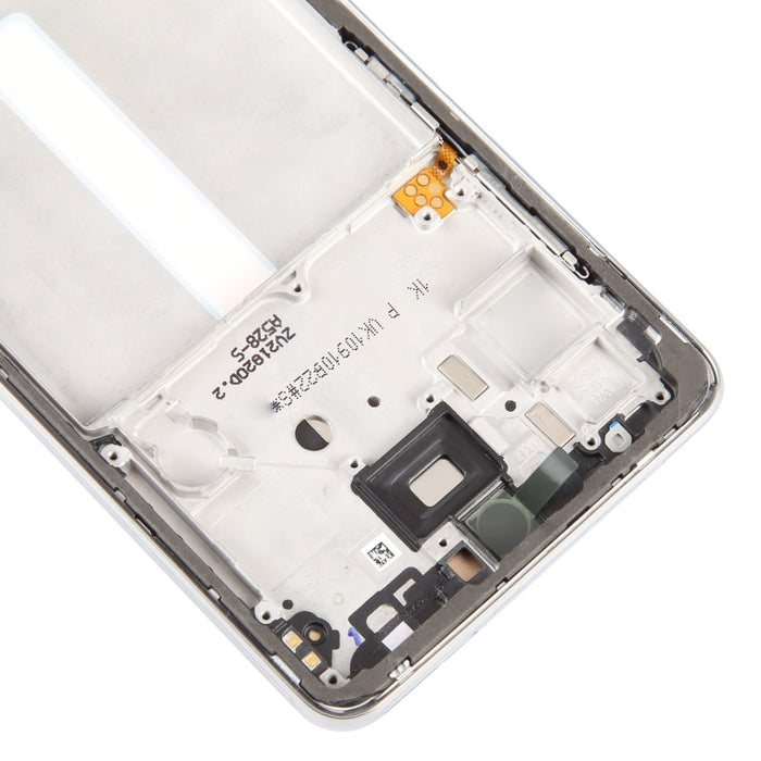 Ensamblaje completo del digitalizador de pantalla TFT LCD con marco, no compatible con la identificación de huellas dactilares