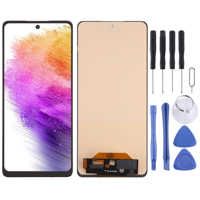 Ensamblaje completo del digitalizador de pantalla TFT LCD, no compatible con la identificación de huellas dactilares