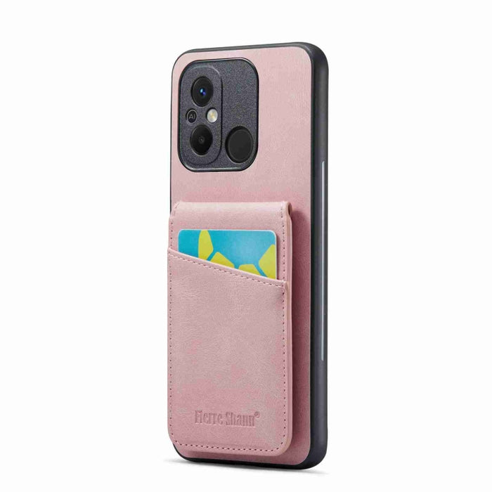 Fierre Shann Crazy Horse Tarjetero Contraportada PU Funda para teléfono, For Xiaomi Redmi Note 12 4G Global, For Xiaomi Redmi Note 12 Pro+ Global, For Xiaomi Redmi Note 12 Pro 5G Global, For Xiaomi Redmi Note 12 5G Global, For Xiaomi Redmi 12C / 11A   ...