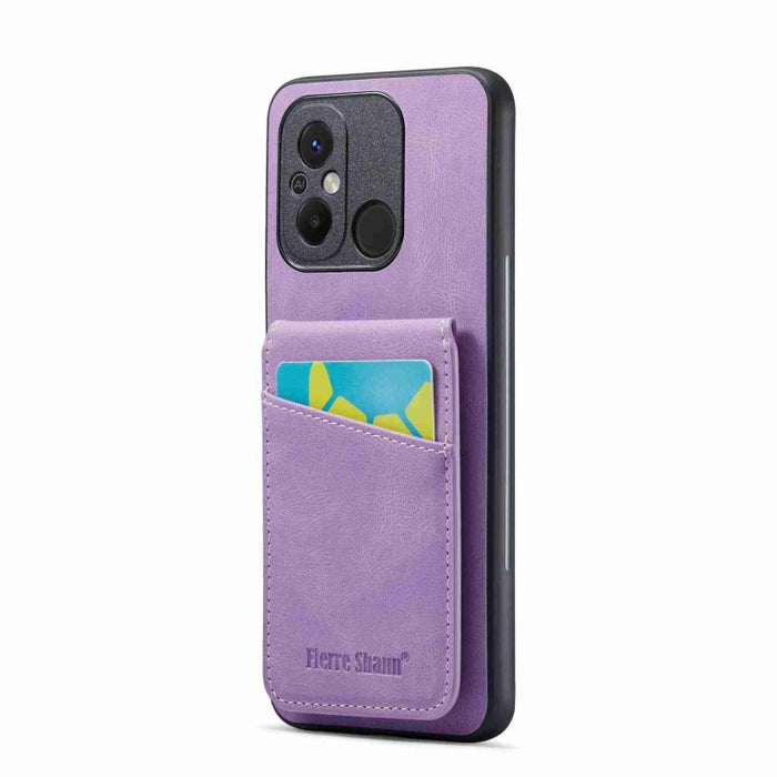 Fierre Shann Crazy Horse Tarjetero Contraportada PU Funda para teléfono, For Xiaomi Redmi Note 12 4G Global, For Xiaomi Redmi Note 12 Pro+ Global, For Xiaomi Redmi Note 12 Pro 5G Global, For Xiaomi Redmi Note 12 5G Global, For Xiaomi Redmi 12C / 11A   ...