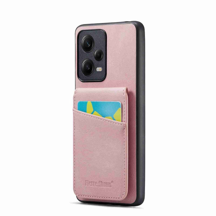Fierre Shann Crazy Horse Tarjetero Contraportada PU Funda para teléfono, For Xiaomi Redmi Note 12 4G Global, For Xiaomi Redmi Note 12 Pro+ Global, For Xiaomi Redmi Note 12 Pro 5G Global, For Xiaomi Redmi Note 12 5G Global, For Xiaomi Redmi 12C / 11A   ...