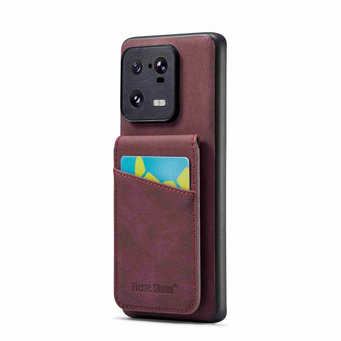Fierre Shann Crazy Horse Tarjetero Contraportada PU Funda para teléfono, For Xiaomi Redmi Note 12 4G Global, For Xiaomi Redmi Note 12 Pro+ Global, For Xiaomi Redmi Note 12 Pro 5G Global, For Xiaomi Redmi Note 12 5G Global, For Xiaomi Redmi 12C / 11A   ...