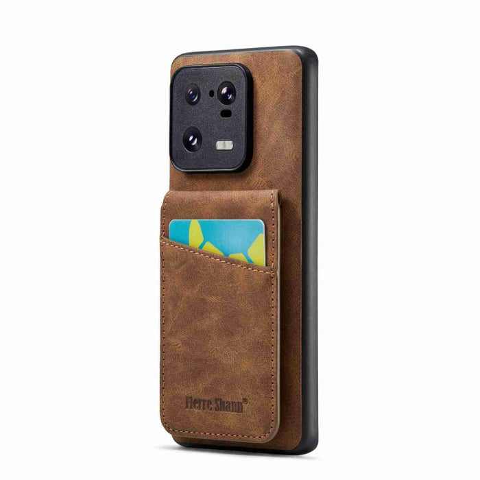 Fierre Shann Crazy Horse Tarjetero Contraportada PU Funda para teléfono, For Xiaomi Redmi Note 12 4G Global, For Xiaomi Redmi Note 12 Pro+ Global, For Xiaomi Redmi Note 12 Pro 5G Global, For Xiaomi Redmi Note 12 5G Global, For Xiaomi Redmi 12C / 11A   ...