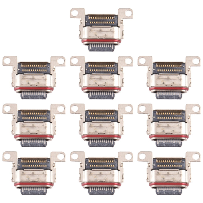 Conector de puerto de carga de 10 piezas, For Samsung Galaxy Tab S8 Ultra SM-X900, For Samsung Galaxy Tab S8+ SM-X800/X806, For Samsung Galaxy Tab S8 SM-X700/X706, For Samsung Galaxy Tab A8 10.5 2021, For Samsung Galaxy Tab S7 FE SM-T730               ...