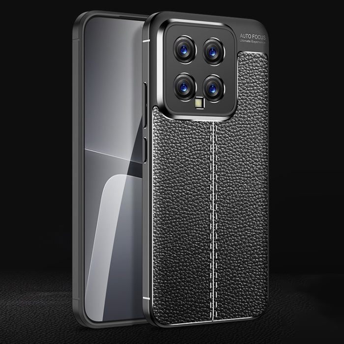 Funda de teléfono TPU a prueba de golpes con textura Litchi, For Xiaomi Redmi Turbo 3 5G, For Xiaomi Redmi Note 13 Pro 4G Global, For Xiaomi Redmi Note 13 4G, For Xiaomi Redmi K70E, For Xiaomi 14 Ultra, For Xiaomi Redmi Note 13, For Xiaomi 13C         ...