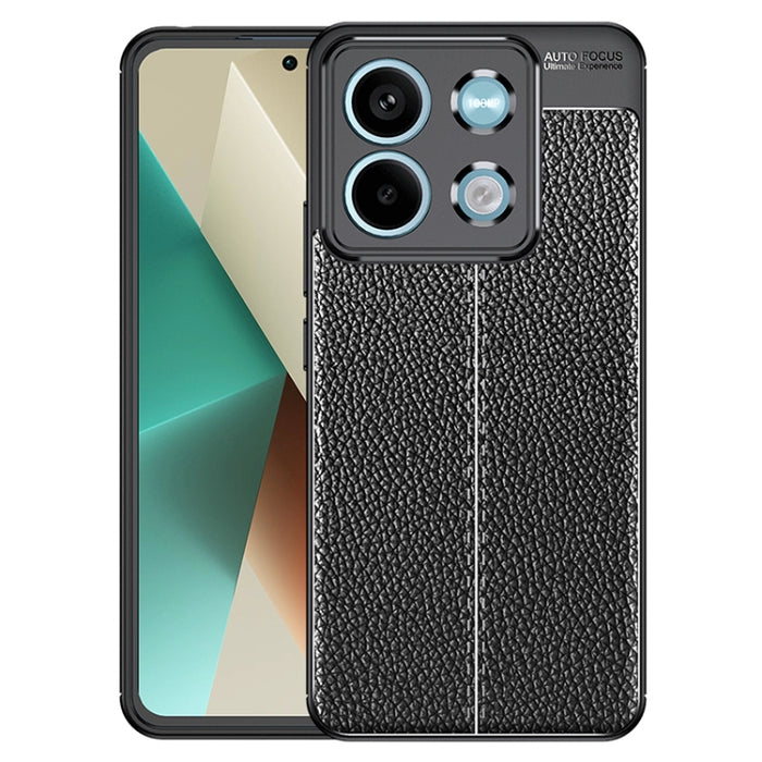 Funda de teléfono TPU a prueba de golpes con textura Litchi, For Xiaomi Redmi Turbo 3 5G, For Xiaomi Redmi Note 13 Pro 4G Global, For Xiaomi Redmi Note 13 4G, For Xiaomi Redmi K70E, For Xiaomi 14 Ultra, For Xiaomi Redmi Note 13, For Xiaomi 13C         ...