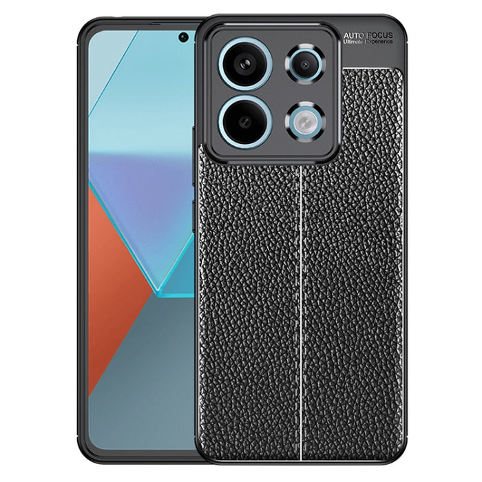 Funda de teléfono TPU a prueba de golpes con textura Litchi, For Xiaomi Redmi Turbo 3 5G, For Xiaomi Redmi Note 13 Pro 4G Global, For Xiaomi Redmi Note 13 4G, For Xiaomi Redmi K70E, For Xiaomi 14 Ultra, For Xiaomi Redmi Note 13, For Xiaomi 13C         ...