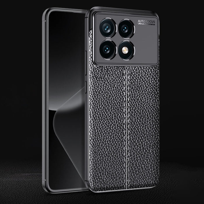 Funda de teléfono TPU a prueba de golpes con textura Litchi, For Xiaomi Redmi Turbo 3 5G, For Xiaomi Redmi Note 13 Pro 4G Global, For Xiaomi Redmi Note 13 4G, For Xiaomi Redmi K70E, For Xiaomi 14 Ultra, For Xiaomi Redmi Note 13, For Xiaomi 13C         ...
