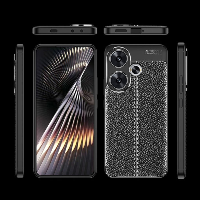 Funda de teléfono TPU a prueba de golpes con textura Litchi, For Xiaomi Redmi Turbo 3 5G, For Xiaomi Redmi Note 13 Pro 4G Global, For Xiaomi Redmi Note 13 4G, For Xiaomi Redmi K70E, For Xiaomi 14 Ultra, For Xiaomi Redmi Note 13, For Xiaomi 13C         ...